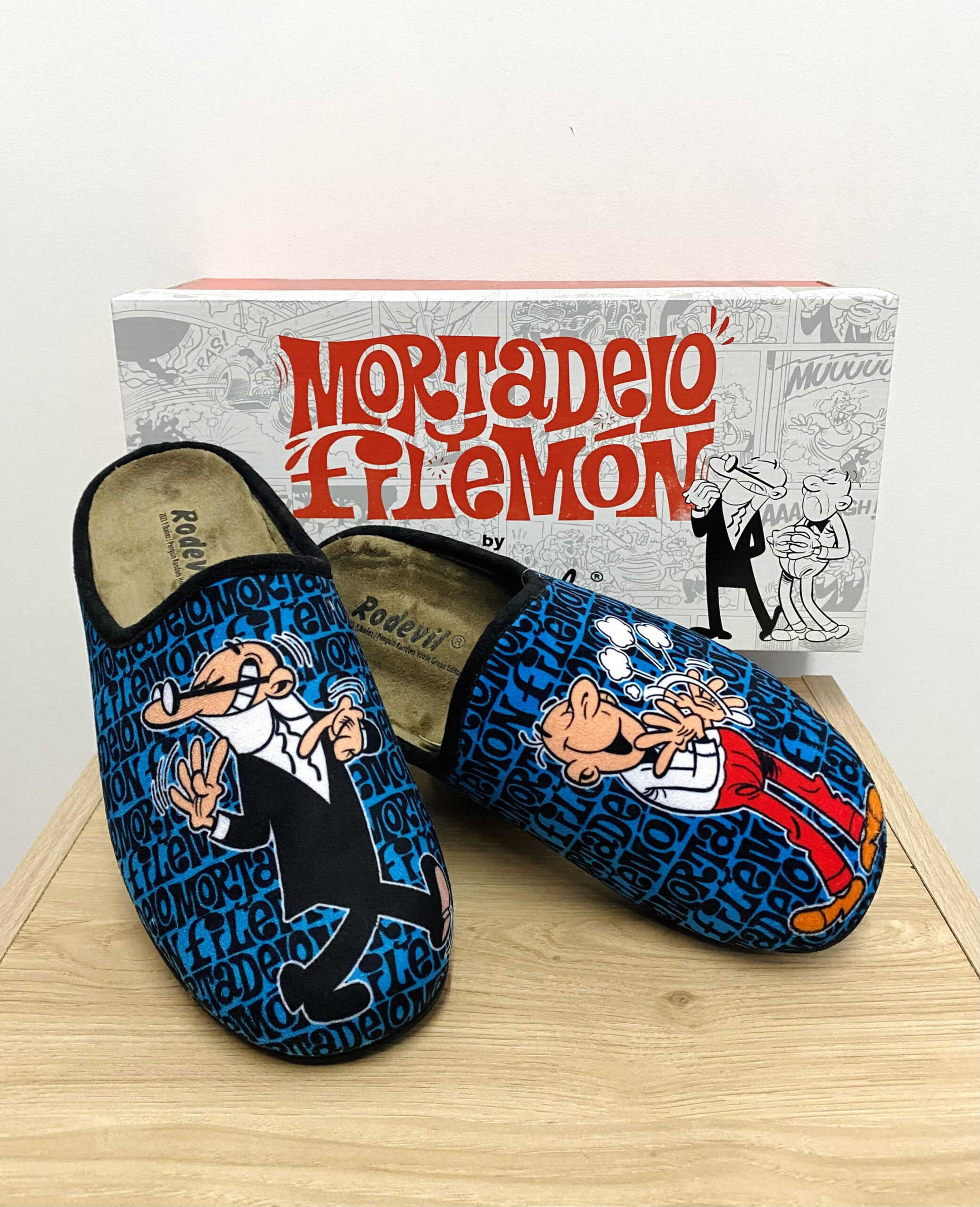 Zapatilla Mortadelo y Filemón Rodevil