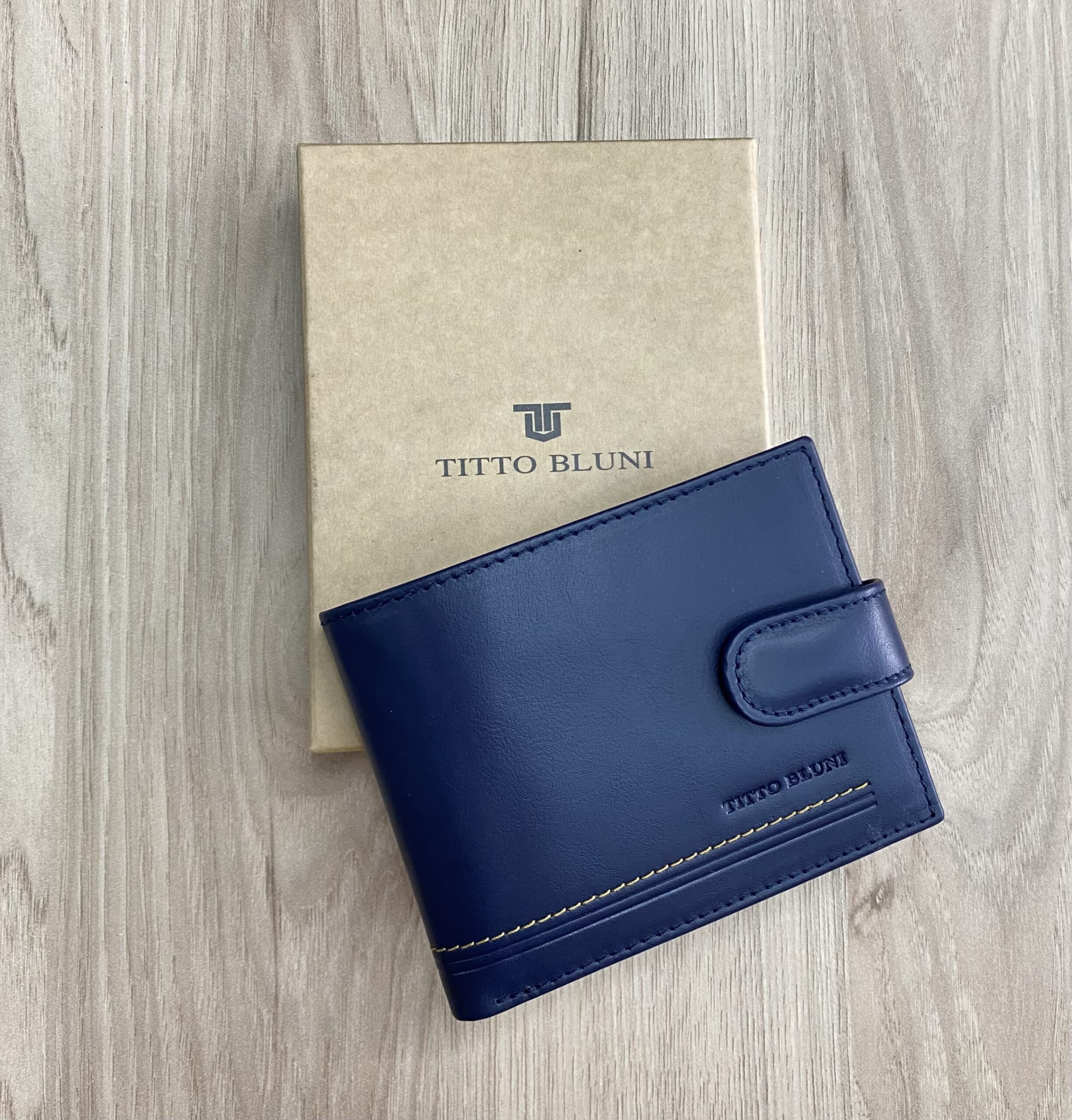 Titto Bluni Cartera Lyon Azul - Imagen 2